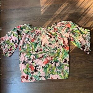 H&M off shoulder blouse top